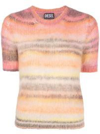 Diesel M-Icaela short-sleeve Knitted Jumper at Farfetch